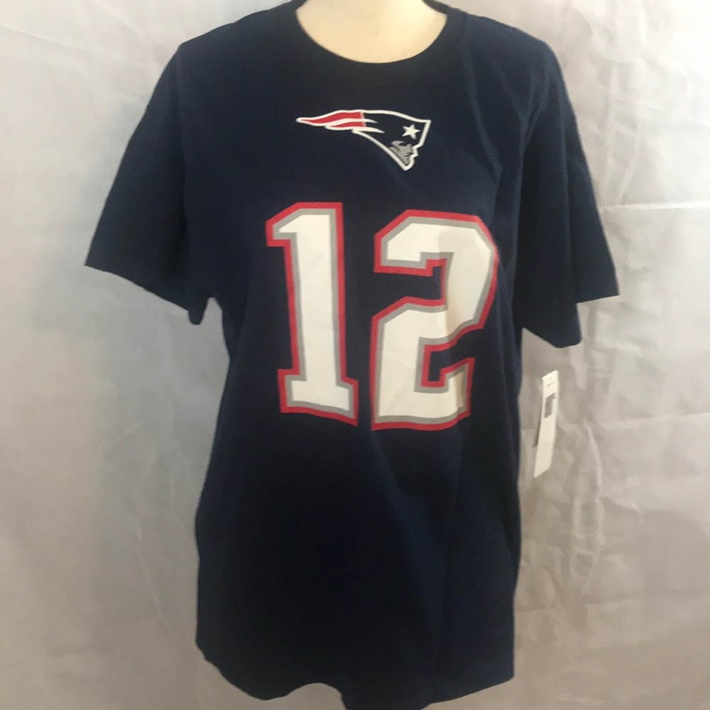 NFL Patriot Brady Patriots Shirt NEW Size Large